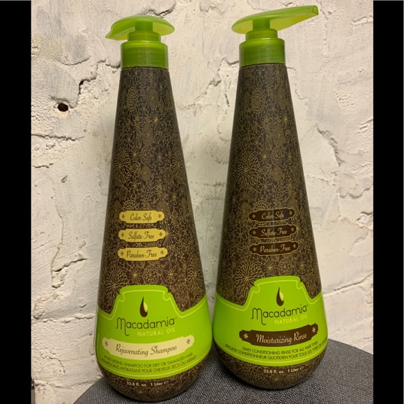 Macadamia Shampoo & Conditioner Liters W Pumps - Picture 2 of 10